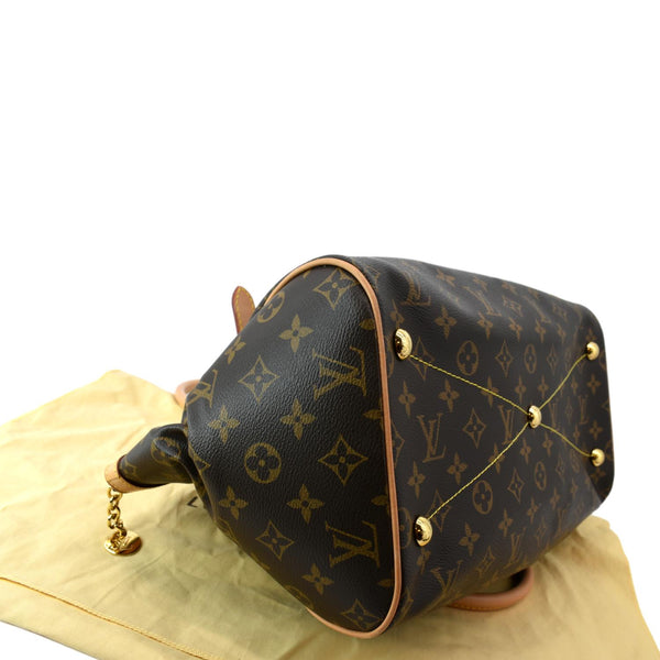 LOUIS VUITTON Tivoli GM Monogram Canvas Shoulder Bag Brown