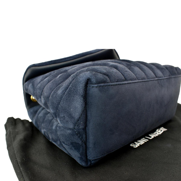 Yves Saint LAURENT Small Loulou Velvet Shoulder Bag -DDH