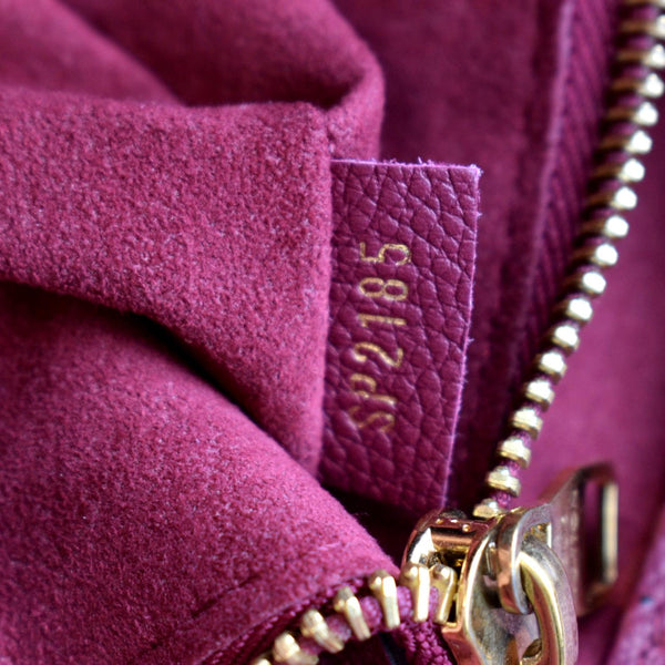 LOUIS VUITTON Pallas Shopper Chain Monogram Canvas Shoulder Bag Brown