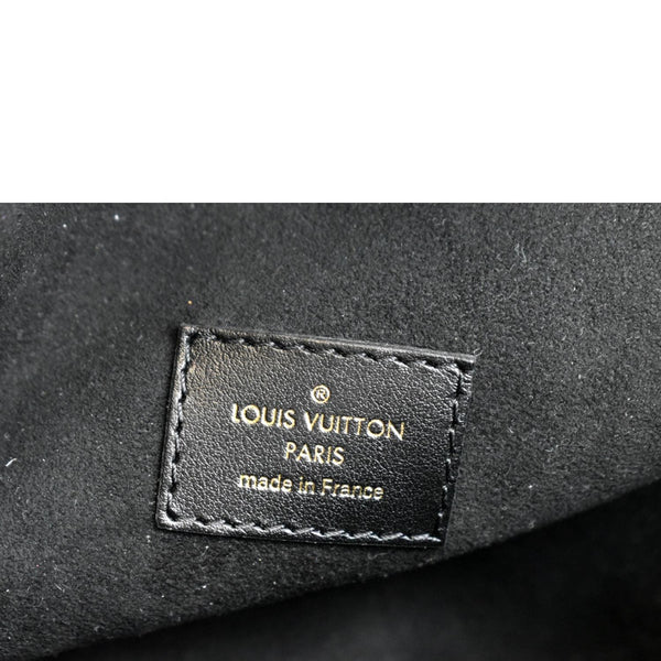 LOUIS VUITTON Metis Pochette Embroidery Leather Crossbody Bag Black - New Year Deals