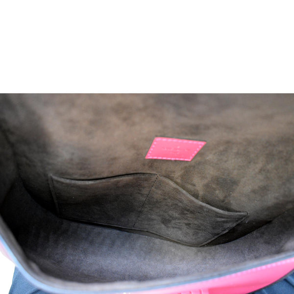 Louis Vuitton Luna Epi Leather Crossbody Bag Hot Pink - Inisde