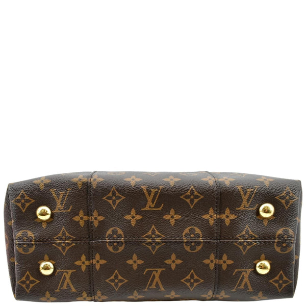 LOUIS VUITTON Melie Monogram Canvas Hobo Bag Brown