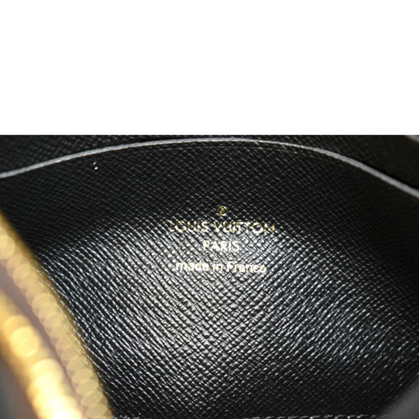 LOUIS VUITTON Double Zip Pochette Reverse Monogram Giant Crossbody Bag Brown