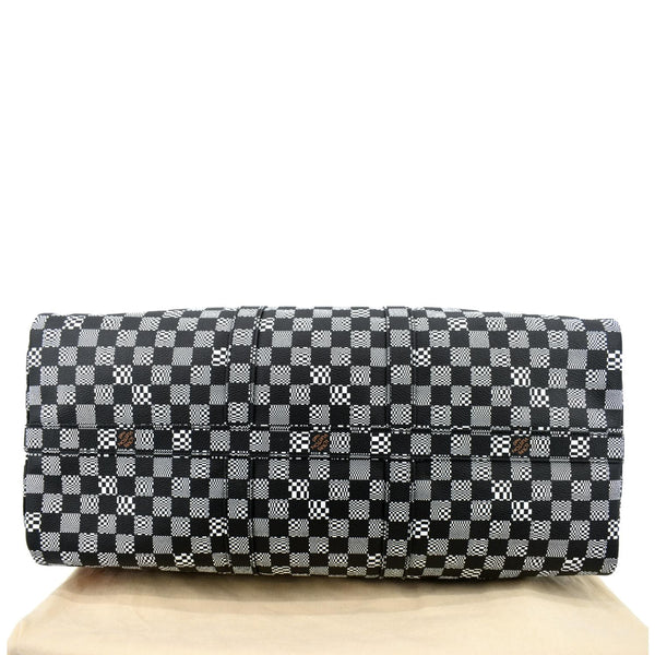 Louis Vuitton Keepall Bandouliere 50 Damier Travel Bag - Bottom