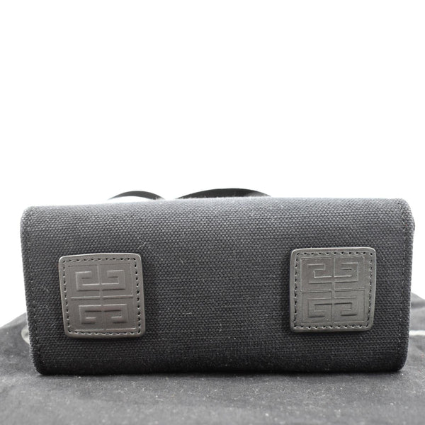 Givenchy Mini G Canvas Shopping Tote Bag in Black - Bottom