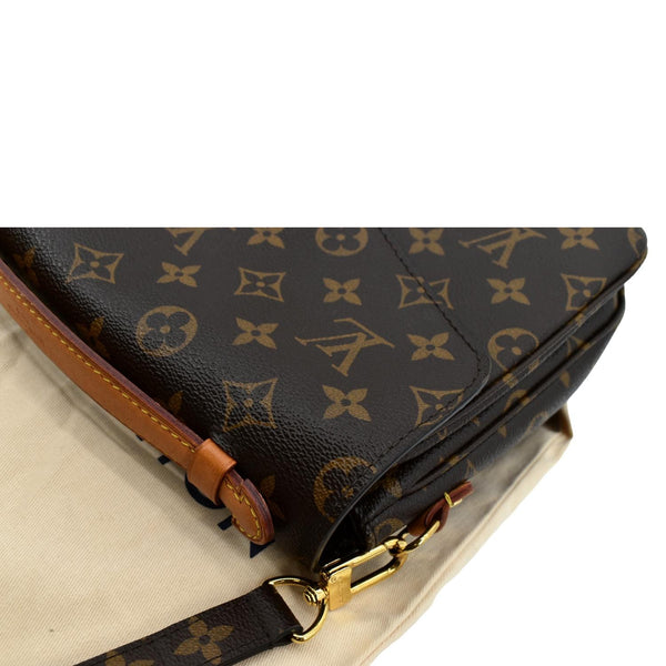LOUIS VUITTON Metis Pochette Monogram Canvas Crossbody Bag Brown