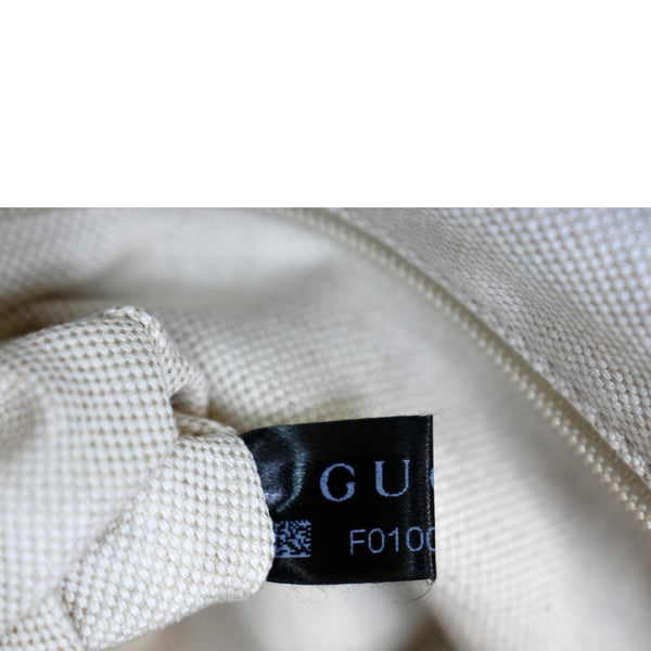 GUCCI Sukey GG Canvas Tote Shoulder Bag Beige 247902