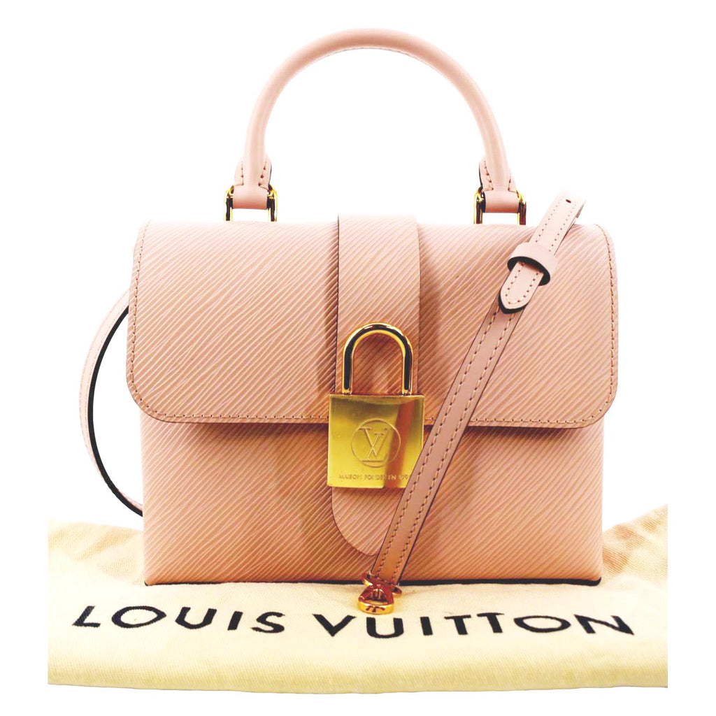 Yes, I need a better handbag! This Louis Vuitton Locky BB Rose Poudre