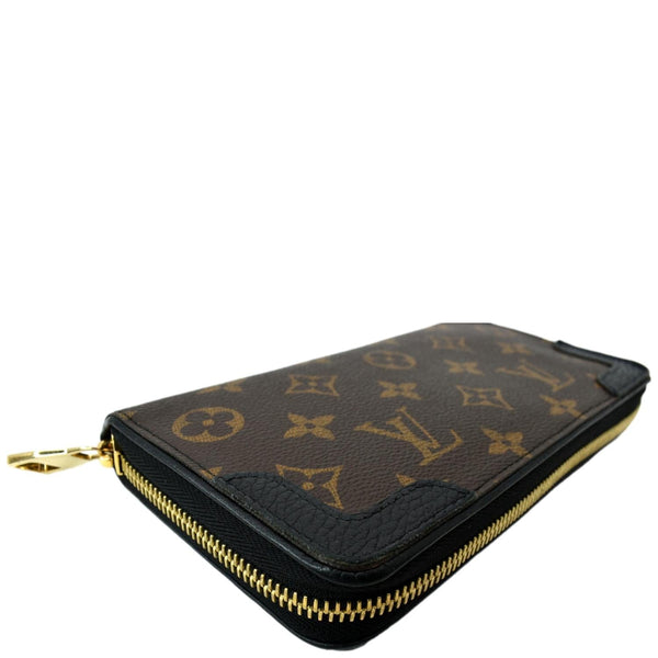 LOUIS VUITTON Retiro Monogram Canvas Zippy Wallet Brown