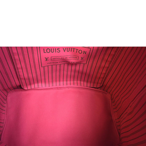 LOUIS VUITTON Neverfull GM Monogram Canvas Tote Bag Brown