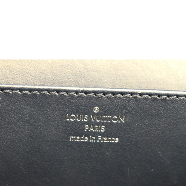 LOUIS VUITTON Vivienne NM Grained Calfskin Leather Shoulder Bag Blue