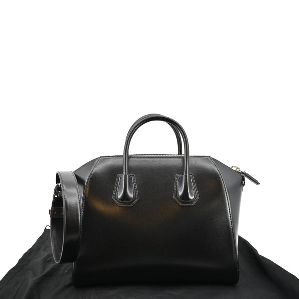 Givenchy Antigona Medium Calfskin Leather Shoulder Bag - Backside