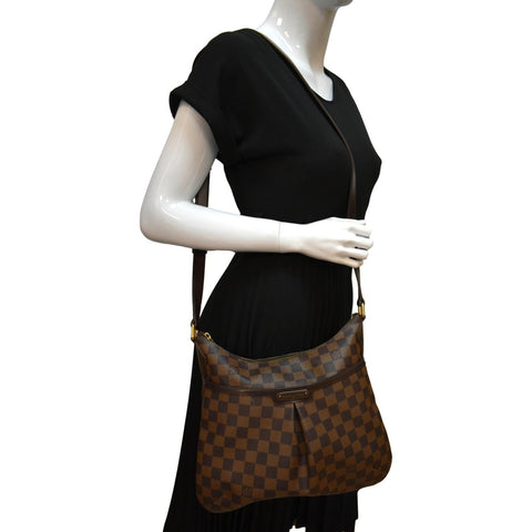 Louis Vuitton Bloomsbury PM Damier Ebene Crossbody Bag - Full View
