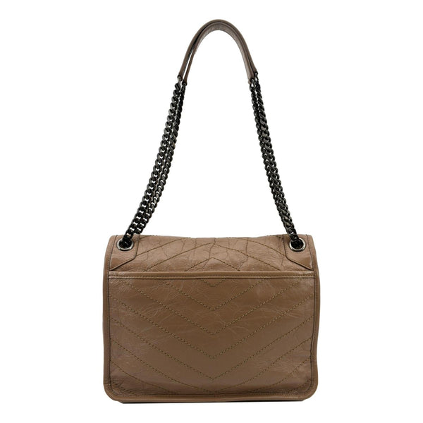 Yves Saint Laurent Niki Medium Leather Crossbody Bag - Back