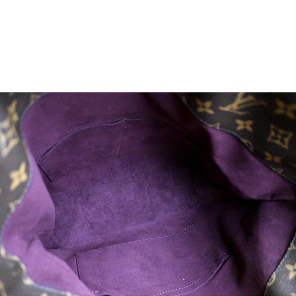 LOUIS VUITTON Melie Monogram Canvas Hobo Bag Brown