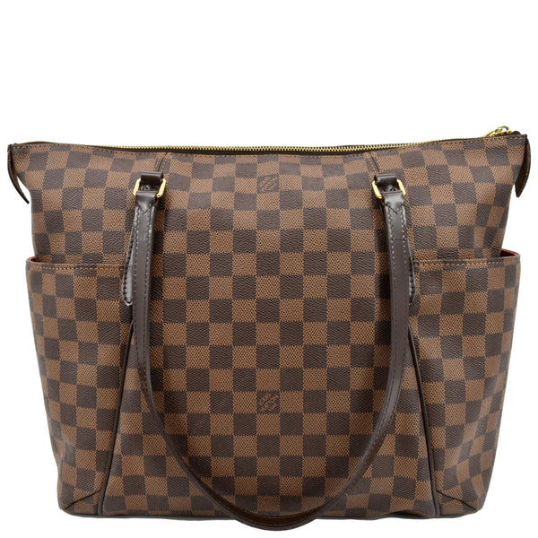 Louis Vuitton Totally MM Damier Ebene Shoulder Bag - Back