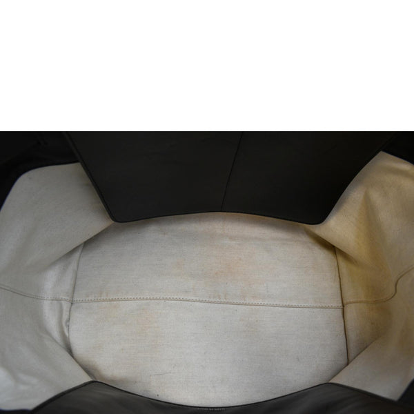 Burberry Medium Smooth Calfskin Canvas Belt Bag Black