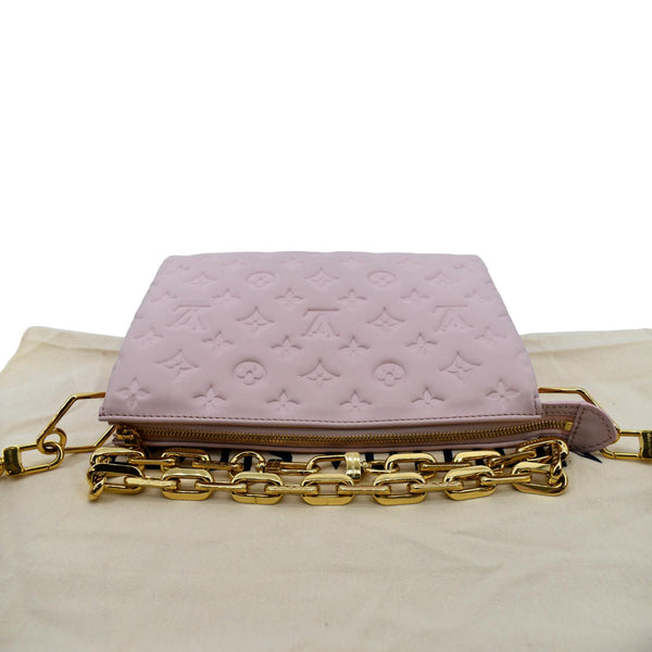 Louis Vuitton Coussin MM Monogram Embossed Shoulder Bag - Top