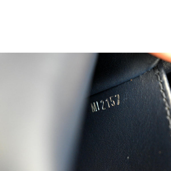 LOUIS VUITTON Vivienne NM Grained Calfskin Leather Shoulder Bag Blue