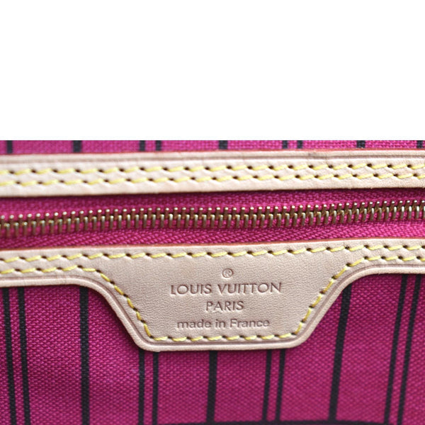 LOUIS VUITTON Neverfull GM Monogram Canvas Tote Bag Brown