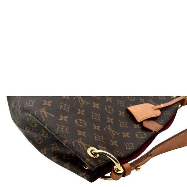 LOUIS VUITTON Graceful PM Monogram Canvas Shoulder Bag Brown