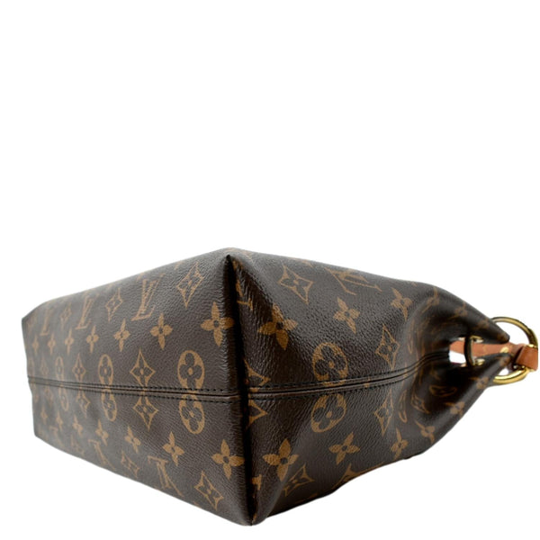 LOUIS VUITTON Graceful PM Monogram Canvas Shoulder Bag Brown
