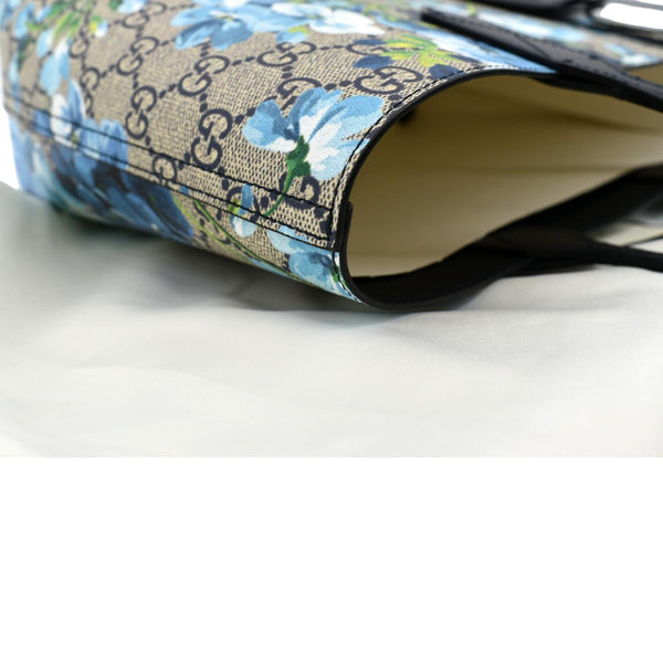 Gucci Blooms Reversible GG Print Floral Supreme Tote Bag - Right Side