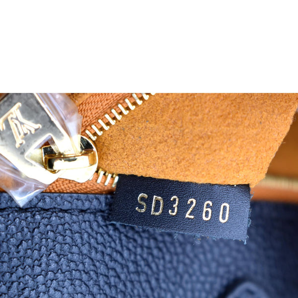 LOUIS VUITTON Onthego GM Monogram Empreinte Leather Tote Bag Black - New Year Deals