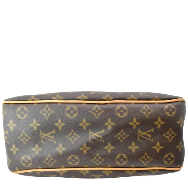 LOUIS VUITTON Delightful PM Monogram Canvas Hobo Bag Brown