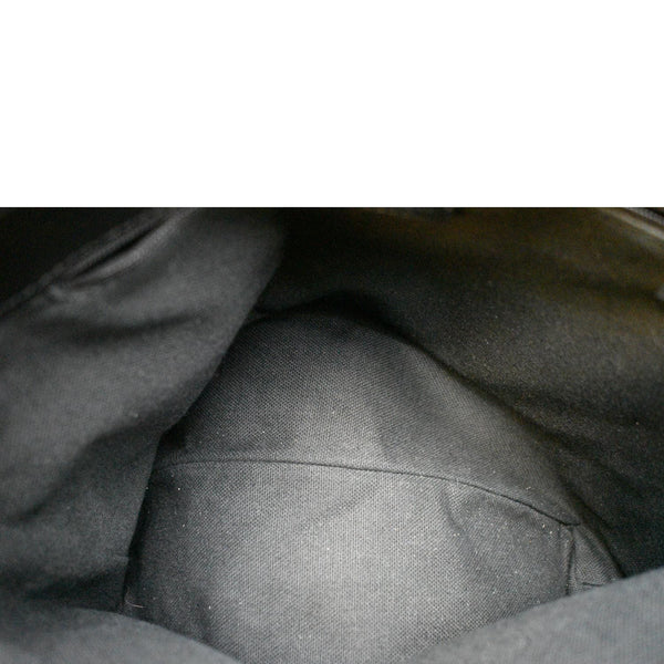 BURBERRY Nova Check Canvas Shoulder Bag Black