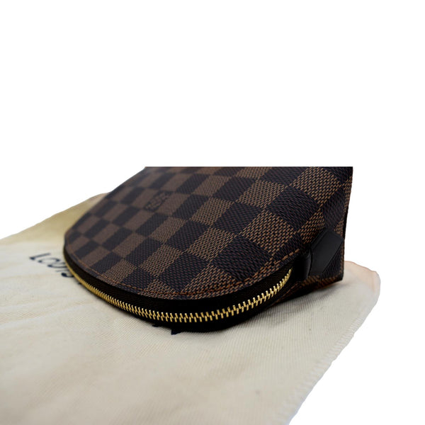Louis Vuitton Damier Ebene Cosmetic Pouch in Brown - Top Right