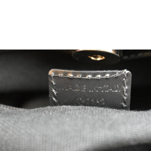 BURBERRY Nova Check Canvas Shoulder Bag Black