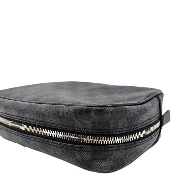 Louis Vuitton Damier Graphite Toiletry Cosmetic Pouch - Top Left