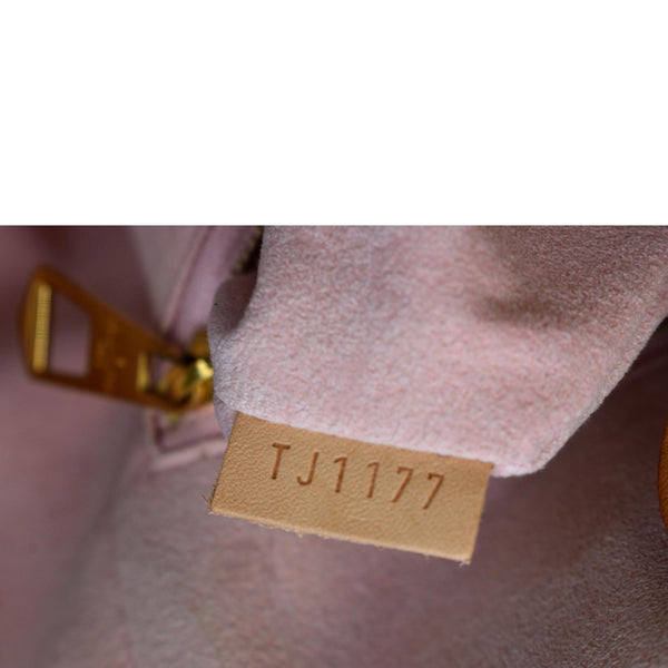 LOUIS VUITTON Propriano Damier Azur Tote Shoulder Bag White