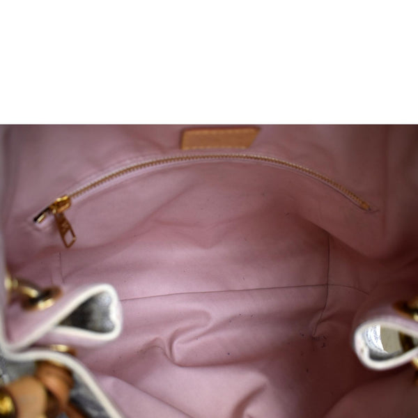 LOUIS VUITTON Graceful PM Damier Azur Hobo Shoulder Bag White