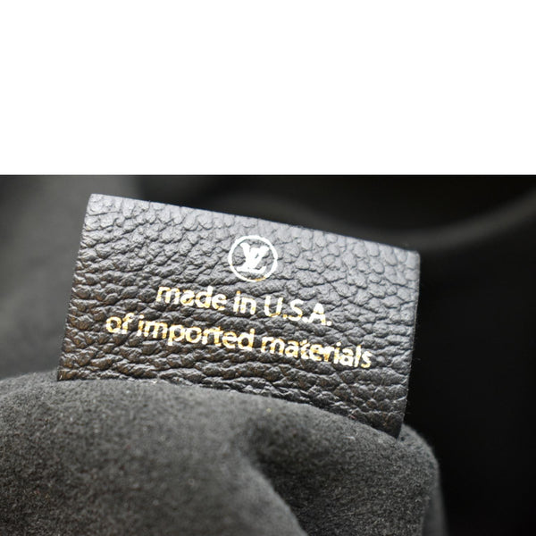 LOUIS VUITTON Surene MM Monogram Canvas Shoulder Bag Black