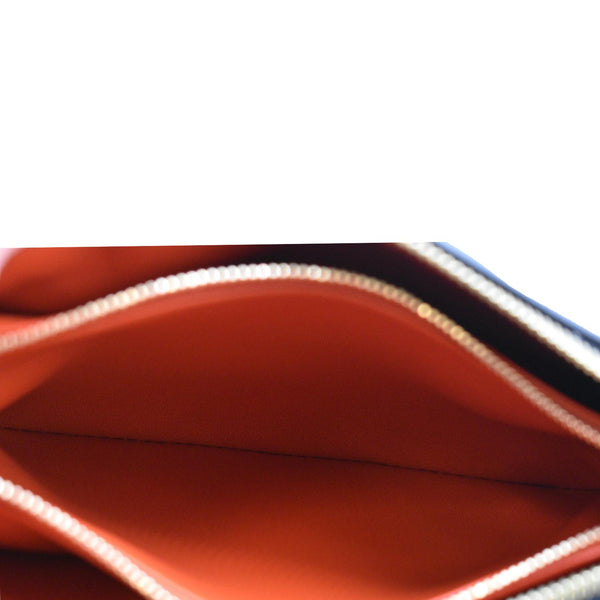 LOUIS VUITTON Coussin BB Monogram Embossed Leather Shoulder Bag Black