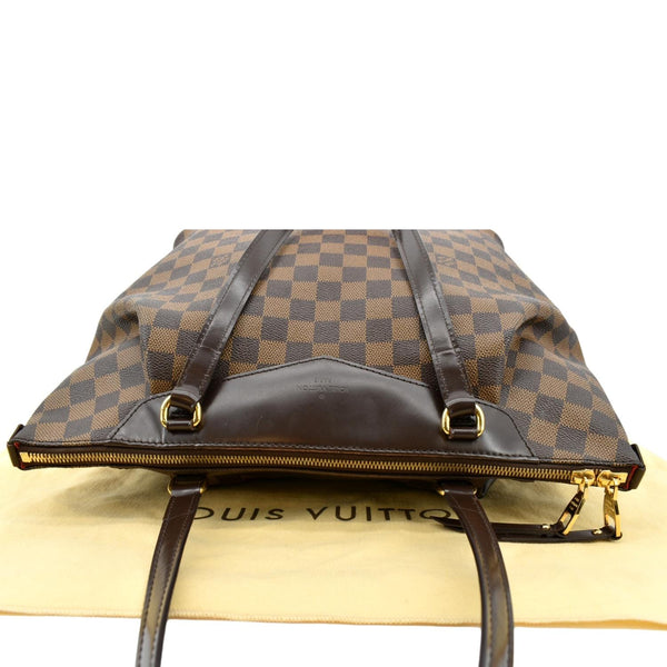 LOUIS VUITTON Westminster GM Damier Ebene Tote Shoulder Bag Brown