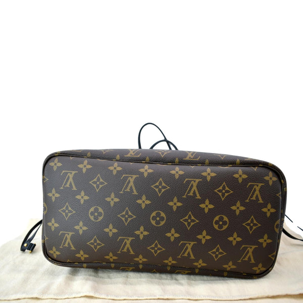Louis Vuitton Neverfull World Tour Monogram Canvas Tote Bag Brown
