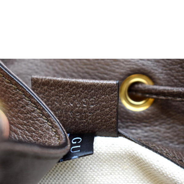 GUCCI Ophidia GG Supreme Canvas Bucket Bag Beige 540457