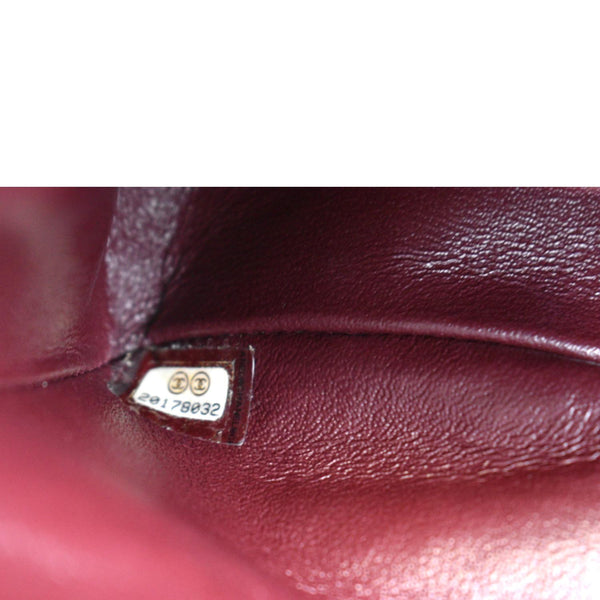 Chanel Jumbo Double Flap Caviar Leather Shoulder Bag - Serial Number