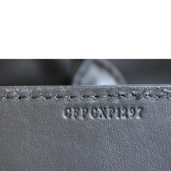 Burberry Medium Smooth Calfskin Canvas Belt Bag Black