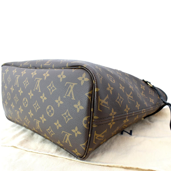 Louis Vuitton Neverfull World Tour Monogram Canvas Tote Bag Brown