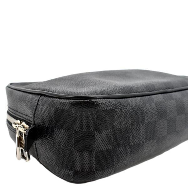 Louis Vuitton Damier Graphite Toiletry Cosmetic Pouch - Bottom Left