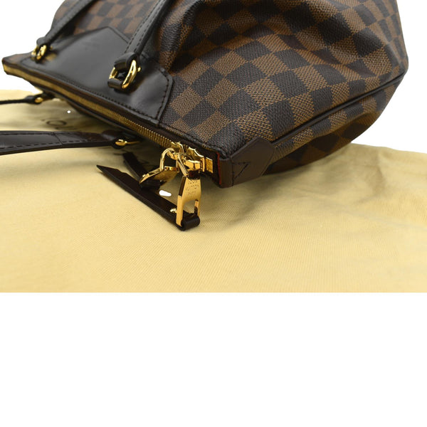 LOUIS VUITTON Westminster GM Damier Ebene Tote Shoulder Bag Brown
