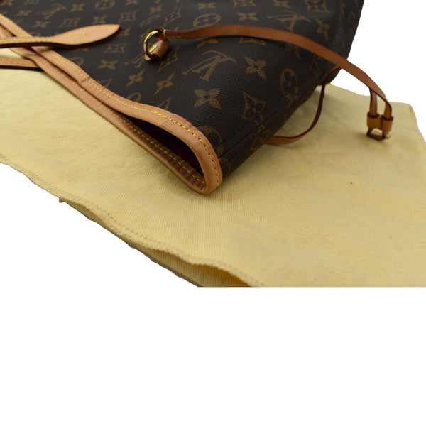 LOUIS VUITTON Neverfull GM Monogram Canvas Tote Bag Brown