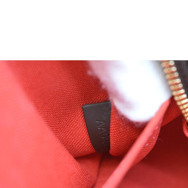 Louis Vuitton Alma BB Damier Ebene Satchel Crossbody Bag - Stamp