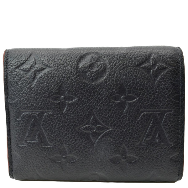LOUIS VUITTON Victorine Monogram Empreinte Wallet Dark Navy Blue
