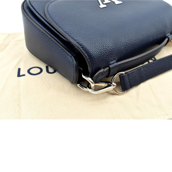 LOUIS VUITTON Vivienne NM Grained Calfskin Leather Shoulder Bag Blue