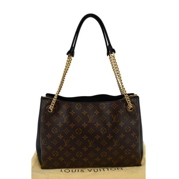 LOUIS VUITTON Surene MM Monogram Canvas Shoulder Bag Black